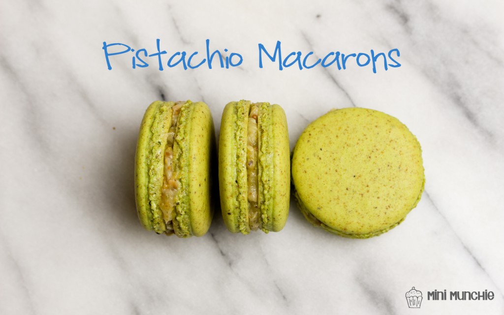 Pistachio Macarons | Mini Munchie